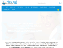 Tablet Screenshot of medical-coding.net